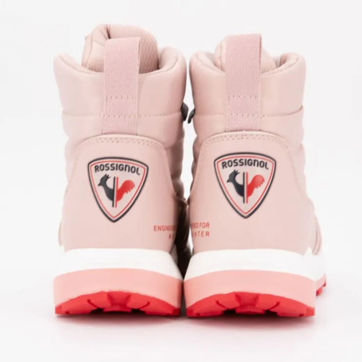 ROSSIGNOL Apres-ski bottines à lacets semelle plateforme podium Mixte ROSE CLAIR New