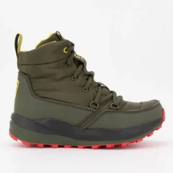 ROSSIGNOL Apres-ski bottines à lacets semelle plateforme podium Mixte KAKI