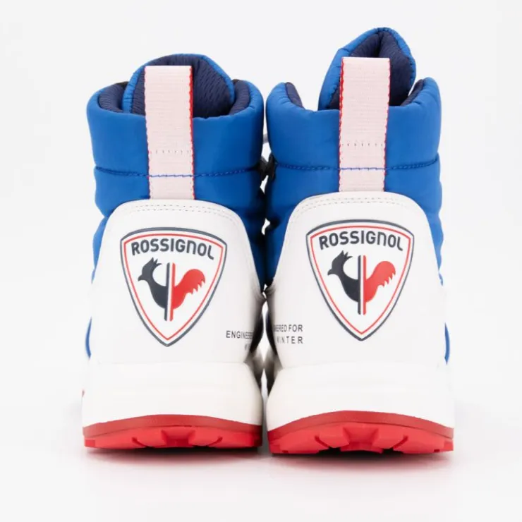 ROSSIGNOL Apres-ski bottines à lacets semelle plateforme podium Mixte BLEU ROI Hot