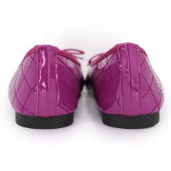 MANOUKIAN Ballerine matelassée Femme VIOLET Discount