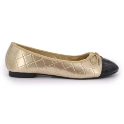 MANOUKIAN Ballerine matelassée Femme OR Online