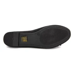 MANOUKIAN Ballerines tissu apolina effet crochet avec noeud Femme BLEU Sale