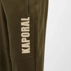 KAPORAL Bas de jogging brode blake Homme KAKI Outlet