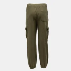 BURTON OF LONDON Bas de jogging cargo regular cotelé scipion Homme KAKI Outlet