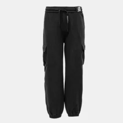 BURTON OF LONDON Bas de jogging cargo regular cotelé scipion Homme NOIR New