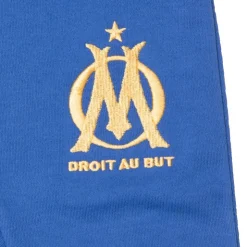 OM Bas de jogging coton gris chiné logo brodé Enfant BLEU Online