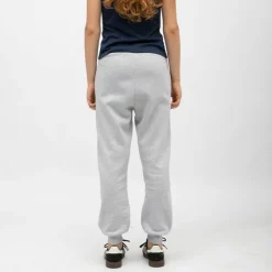 ELLESSE Bas de jogging doux regular uni logo brodé Femme GRIS CLAIR Sale