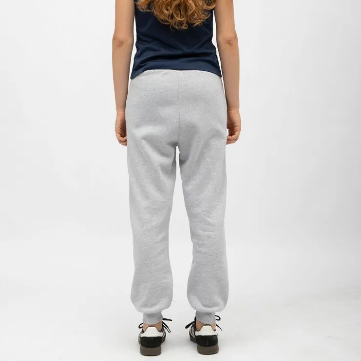 ELLESSE Bas de jogging doux regular uni logo brodé Femme GRIS CLAIR Sale