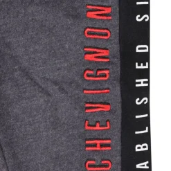 CHEVIGNON Bas de jogging inscription côté brodée coton mélangé Enfant GRIS FONCE