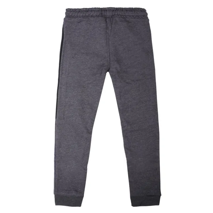 CHEVIGNON Bas de jogging inscription côté brodée coton mélangé Enfant GRIS FONCE