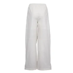 CALVIN KLEIN Bas de jogging léger jambes larges Femme BLANC ECRU Discount