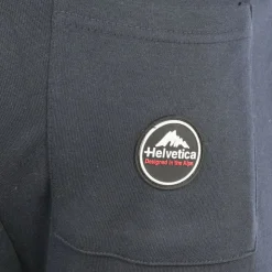 HELVETICA Bas de jogging logo cuisse Homme BLEU FONCE Clearance