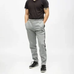 PUMA Bas de jogging medium gray heathe evostripe Homme GRIS Sale