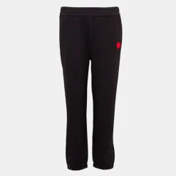 BURTON OF LONDON Bas de jogging ultra doux chanda avec coeur brodé Femme NOIR Online