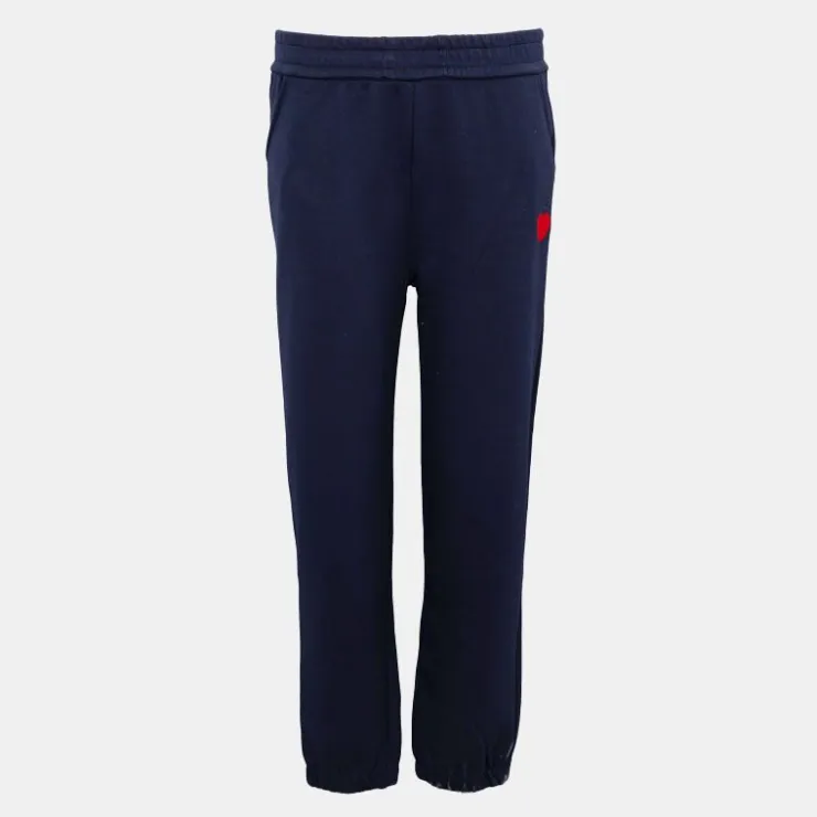 BURTON OF LONDON Bas de jogging ultra doux chanda avec coeur brodé Femme BLEU FONCE