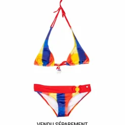 PROTEST Bas maillot de bain rayé strood Femme MULTICOLORE New