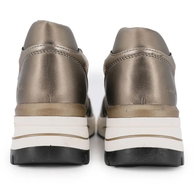 TOM TAILOR Basket Compensée Bronze Femme MARRON CLAIR Best