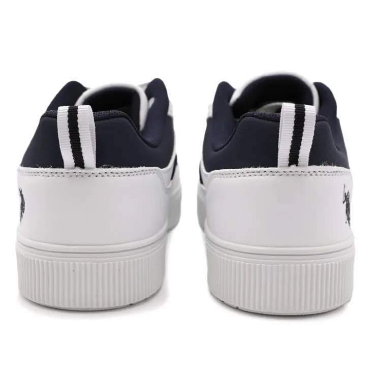US POLO Basket Elvis Homme BLANC Outlet