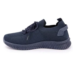 NEW ONE Basket en toile lacets Homme BLEU FONCE Clearance