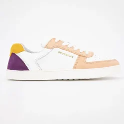 GROUNDIES Basket hamptons apricot gnd11018217h 36/40 Femme BLANC Discount