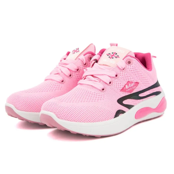 LEE COOPER Basket Motif Fluide T35-40 Enfant ROSE Online
