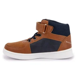 CHEVIGNON Basket Montante à Velcro /Marine Enfant MARRON Best