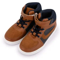 CHEVIGNON Basket Montante à Velcro /Marine Enfant MARRON Best