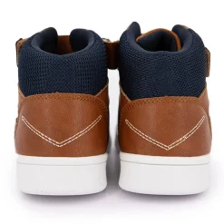 CHEVIGNON Basket Montante à Velcro /Marine Enfant MARRON Best