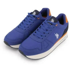 US POLO Basket nobil Homme BLEU ROI Outlet