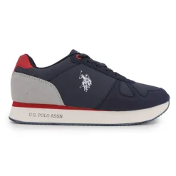 US POLO Basket nobil Homme BLEU FONCE New