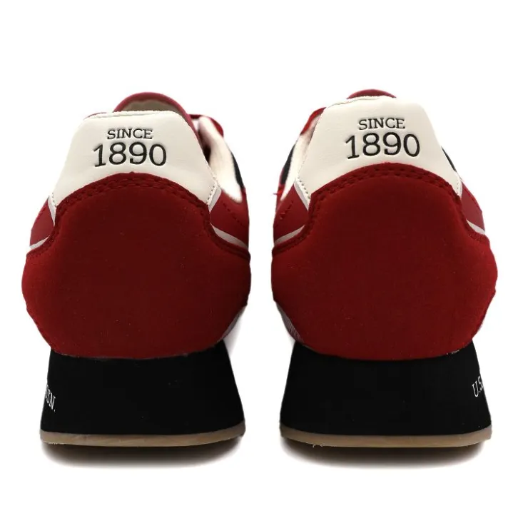 US POLO Basket nobil Homme ROUGE Best