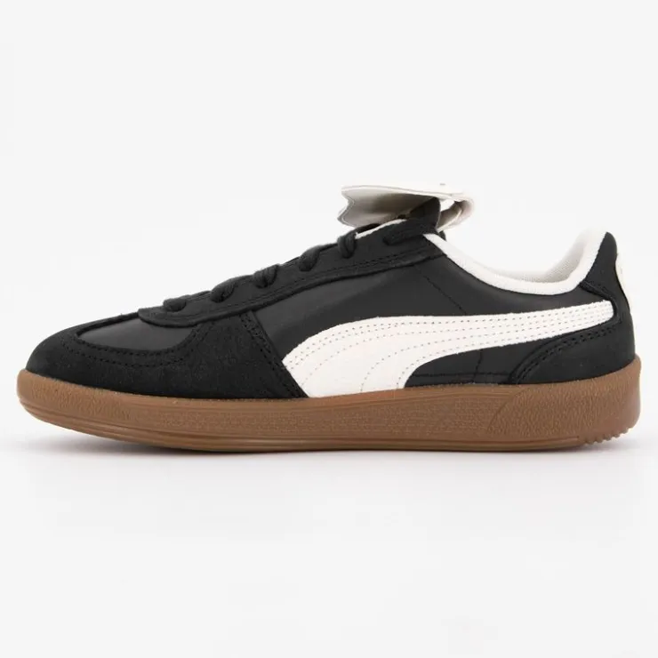PUMA Basket palermo cuir Femme NOIR New