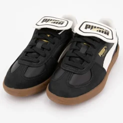 PUMA Basket palermo cuir Femme NOIR New