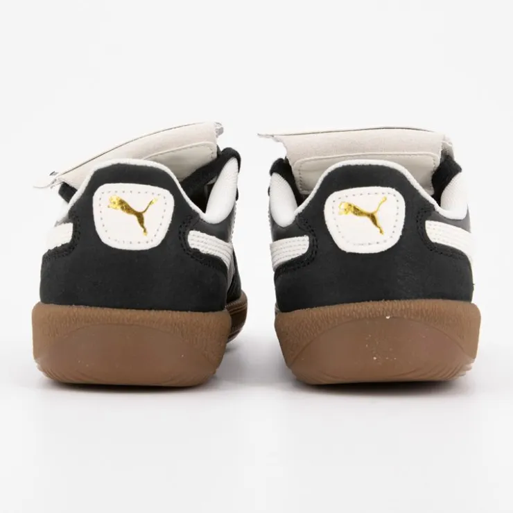 PUMA Basket palermo cuir Femme NOIR New