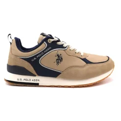 US POLO Basket tabry Homme BEIGE Clearance