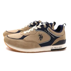 US POLO Basket tabry Homme BEIGE Clearance
