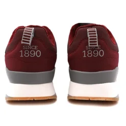 US POLO Basket tabry Homme BORDEAUX Outlet