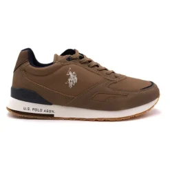 US POLO Basket tabry Homme MARRON Best