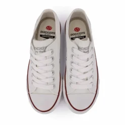DOCKERS BY GERLI Basket toile 36ur201710500 t36-41 Femme BLANC Outlet