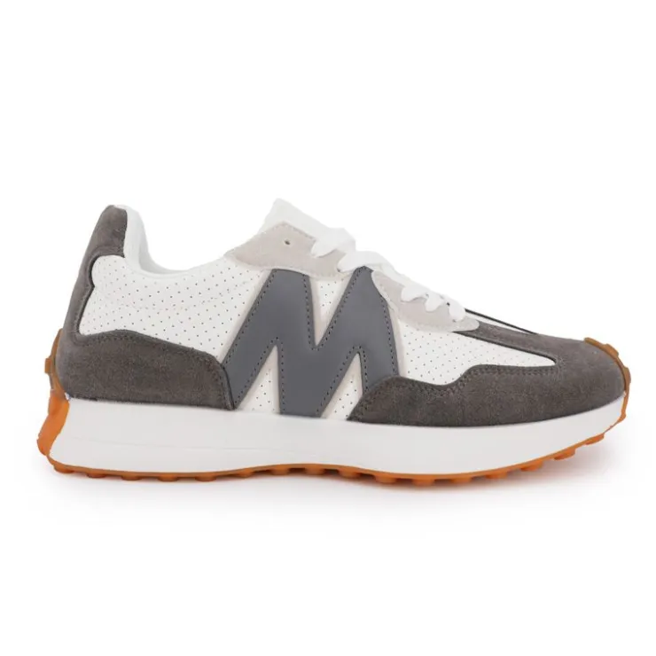 MANOUKIAN Basket vassili homme Homme BLANC Online