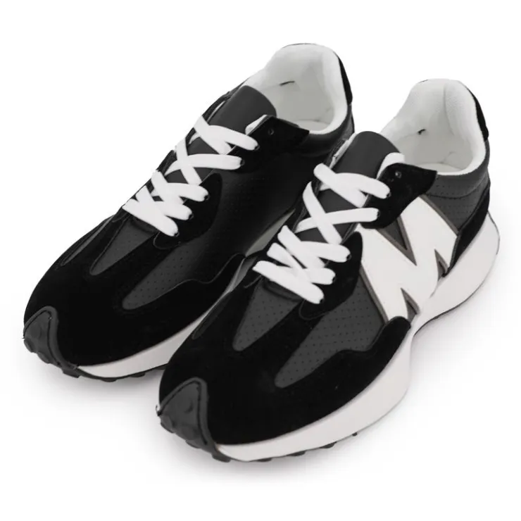 MANOUKIAN Basket vassili homme Homme NOIR Discount