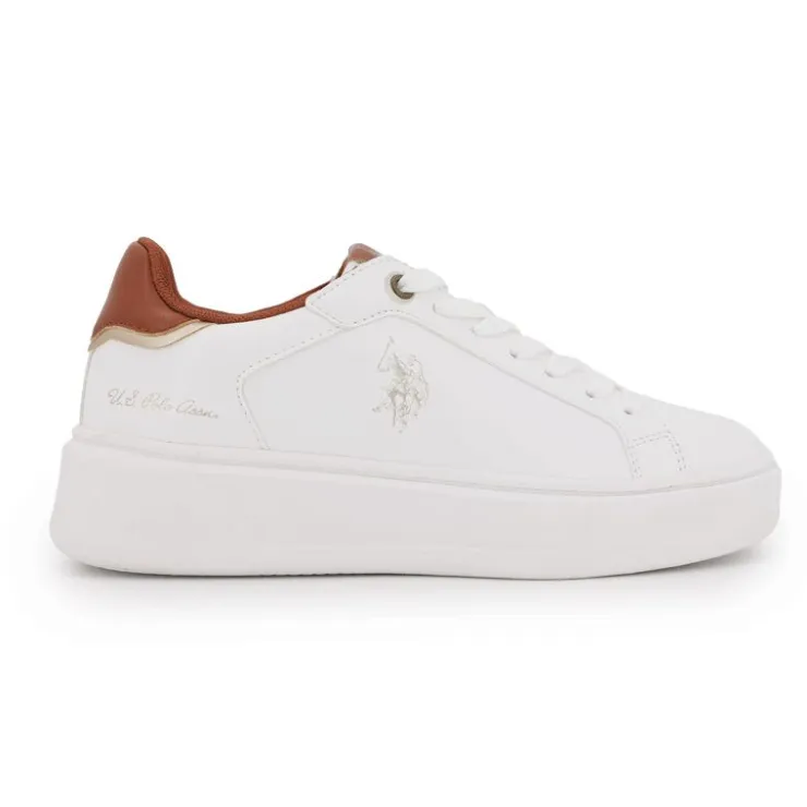 US POLO Basket yvonne Femme MARRON Outlet