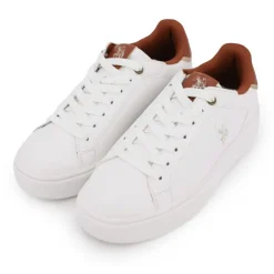 US POLO Basket yvonne Femme MARRON Outlet