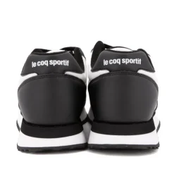 LE COQ SPORTIF Baskets à lacets black & white logo 2410691 t39 au 46 Homme NOIR Clearance