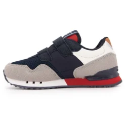 PEPE JEANS Baskets à scratch london nut brown suédine Enfant BLEU FONCE Discount