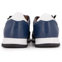 PIERRE CARDIN Baskets à zip à enfiler bleu marine lacets décoratifs Homme BLEU FONCE New