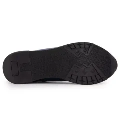 PIERRE CARDIN Baskets à zip à enfiler bleu marine lacets décoratifs Homme BLEU FONCE New