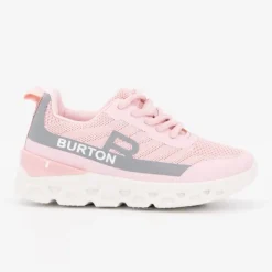 BURTON OF LONDON Baskets arcade à lacets avec semelle épaisse Enfant ROSE Best