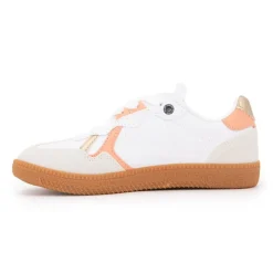 PEPE JEANS Baskets avec lacets cupsol gold semelle gomme Enfant BLANC Clearance