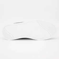 ELLESSE Baskets avec lacets semelle épaisse logo imprimé bleu marine Homme NOIR Clearance